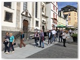 Gut gestrkt schauten wir uns in der Hachenburger Altstadt um.